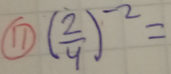 ( 2/4 )^-2=