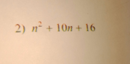 n^2+10n+16