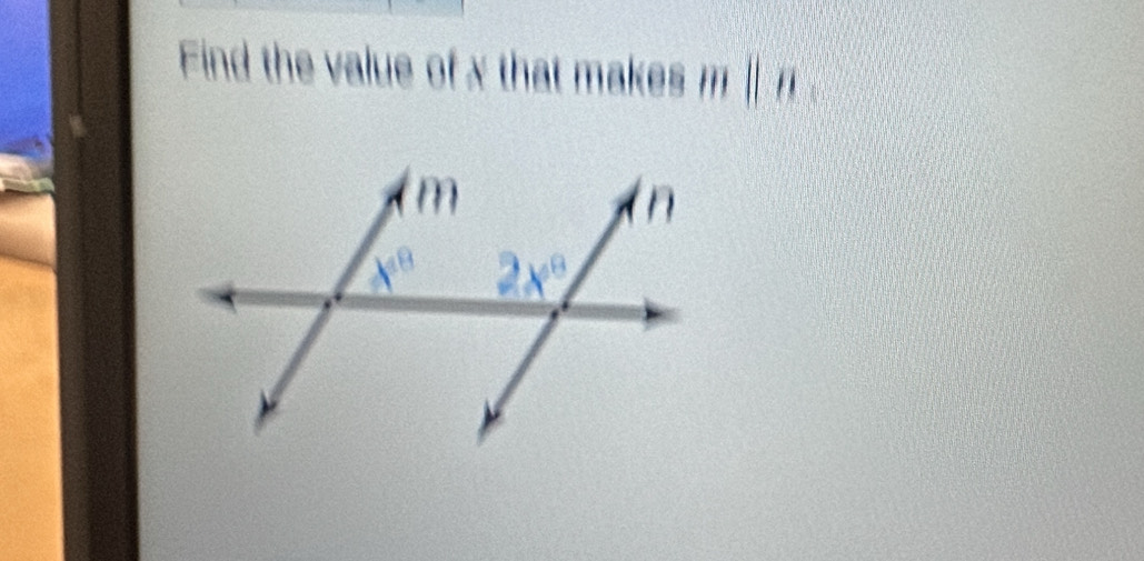 Find the value of x that makes 11 ||n