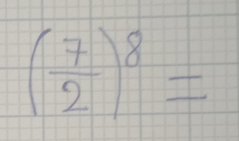 ( 7/2 )^8=