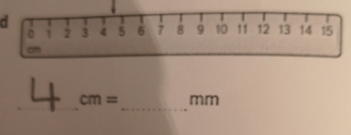 d
__
cm= mm