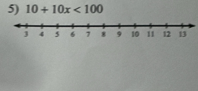 10+10x<100</tex>