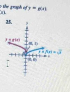 the graph of y=g(x).
(x).