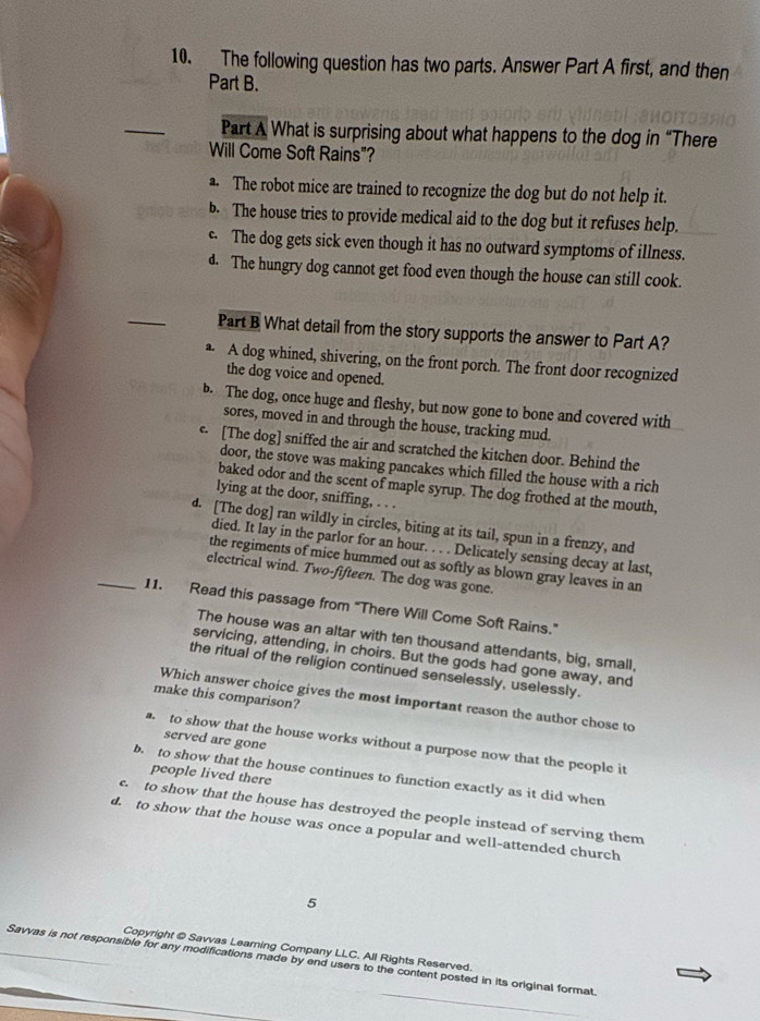 Solved: The following question has two parts. Answer Part A first, and ...