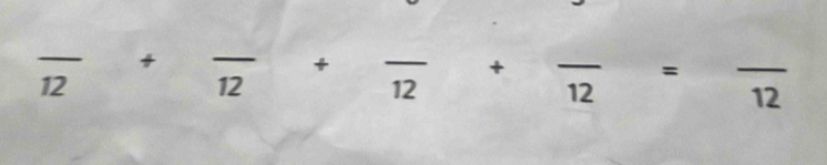 frac 12+frac 12+frac 12+frac 12=frac 12