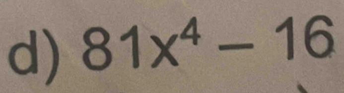 81x^4-16