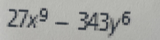 27x^9-343y^6