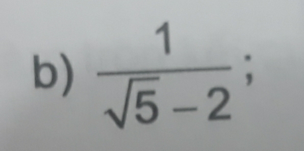  1/sqrt(5)-2 ;