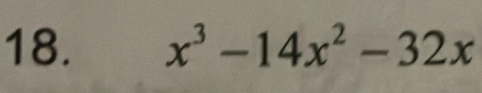 x^3-14x^2-32x