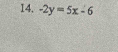 -2y=5x-6