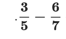  3/5 - 6/7 