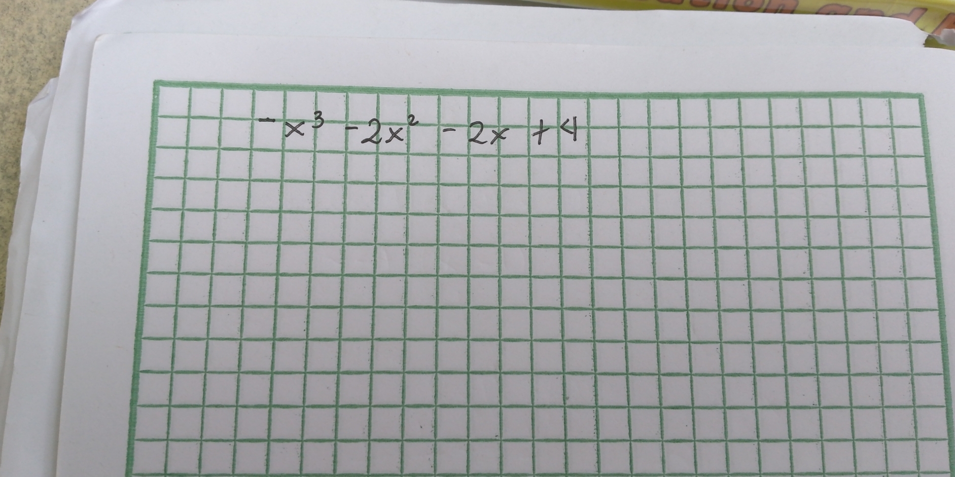 -x^3-2x^2-2x+4