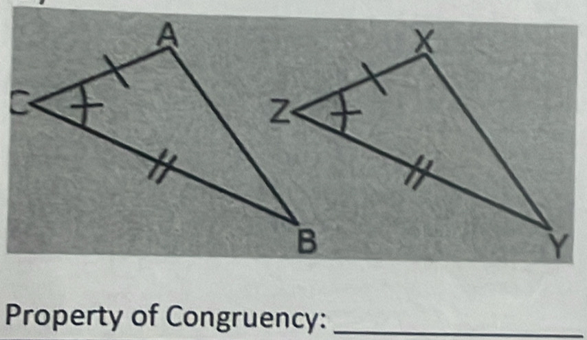 Property of Congruency:_