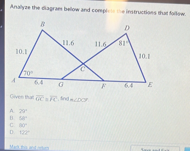 Solved: Analyze the diagram below and complete the instructions that ...