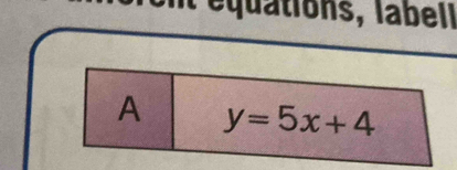 équations, l ab