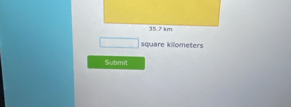 square kilometers
Submit