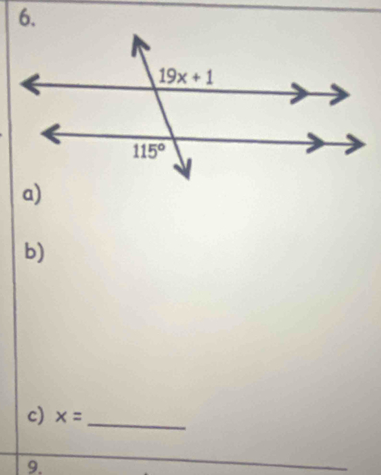 x= _
9.