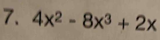 4x^2-8x^3+2x