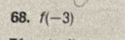 f(-3)