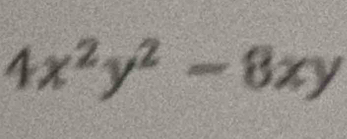 4x^2y^2-8xy