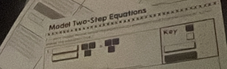 Model Two-Step Equations 
Key