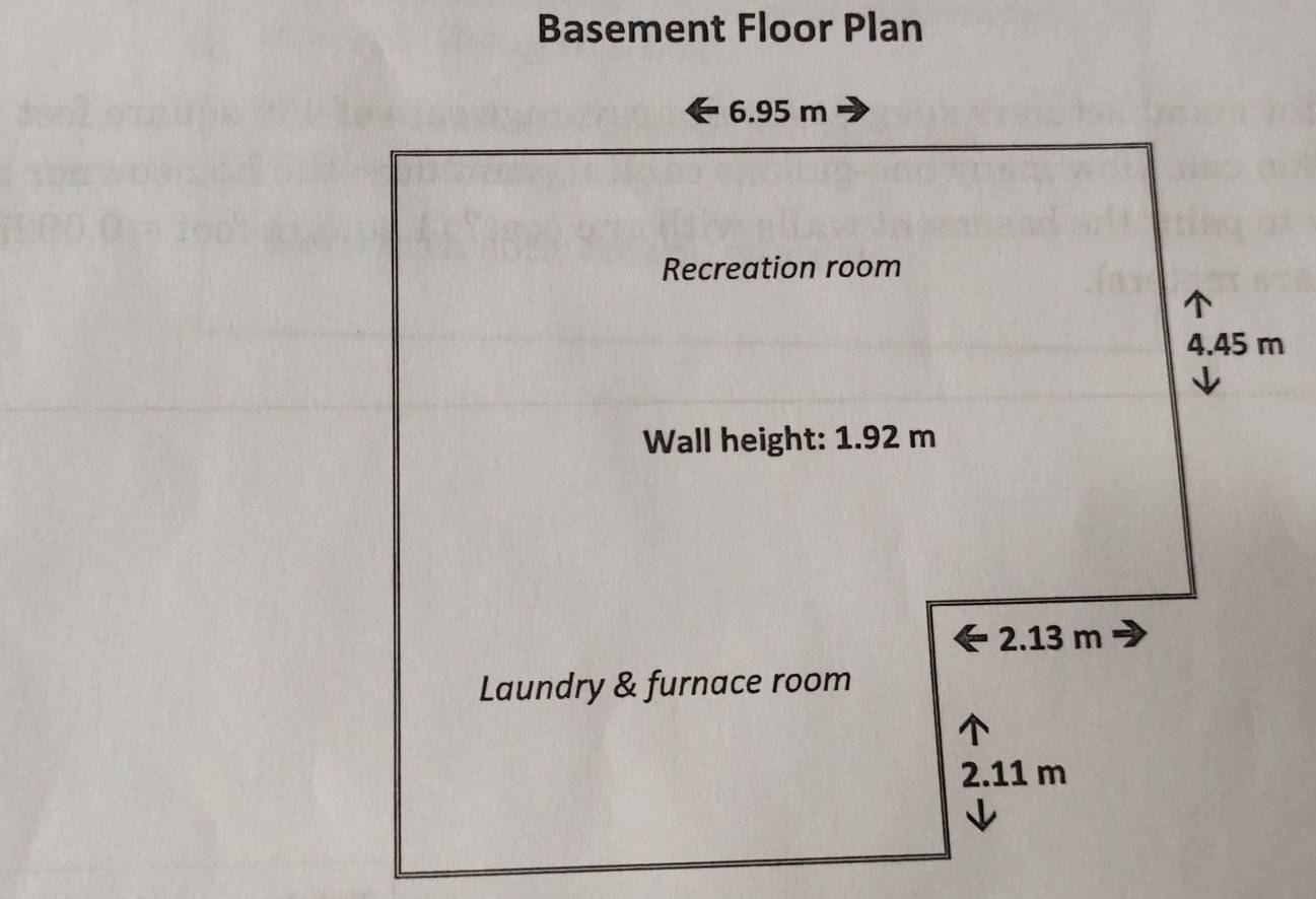 Basement Floor Plan
m