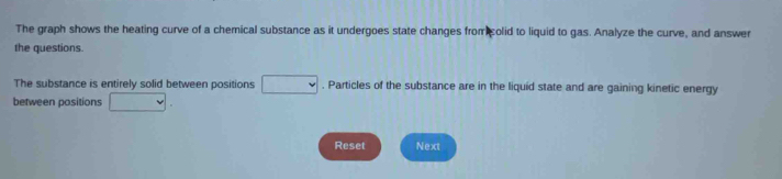 Solved: The graph shows the heating curve of a chemical substance as it ...
