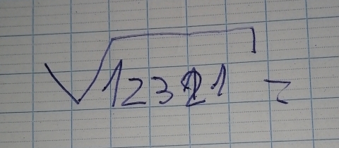 sqrt(12321)=