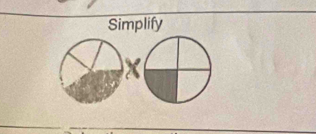 Simplify
X