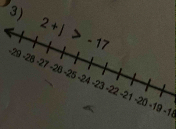 3 )
29 -28 -27 -26 -25 -24 -23 -22 -21 -20 -19 -1