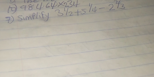 198463 31/_2+5^1/_4-2^2/_3
* ) Simplify