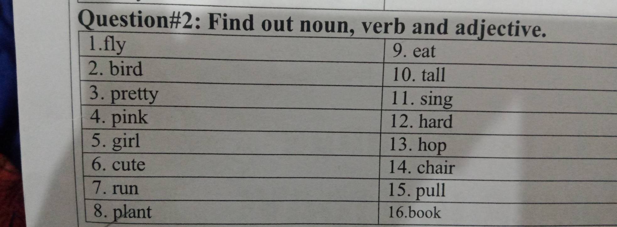 Question#2: Find