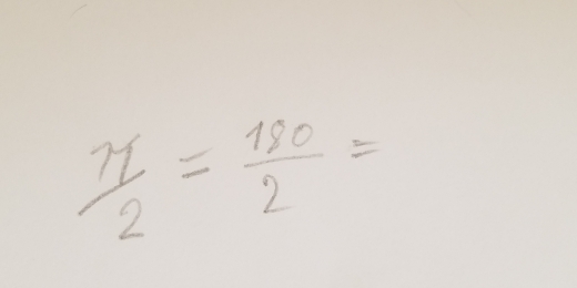  71/2 = 180/2 =