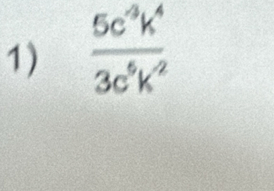 frac 5c^(-9^4)k^43ck^2