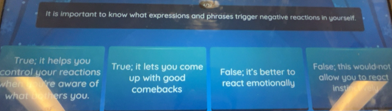 Solved: It is important to know what expressions and phrases trigger ...