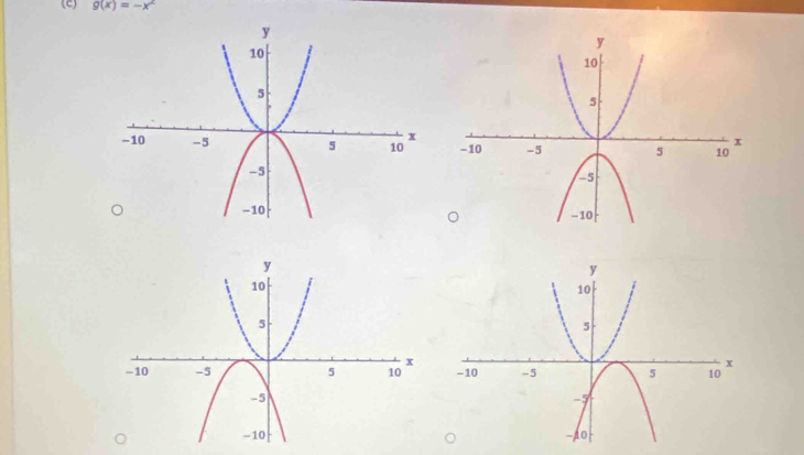 g(x)=-x^2