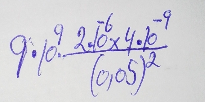 9· 10^4frac 240^(-6)* 4· b^(-9)(0,05)^2