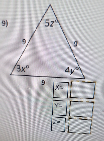 Y=  41/11 
Z=
ax^2+bx+c