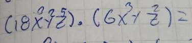 (18x^0y^2z^5)· (6x^3yz^2)=