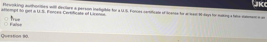 Gelöst:attempt to get a U.S. Forces Certificate of License. Revoking ...