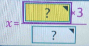 x=frac boxed ?· 3boxed ?