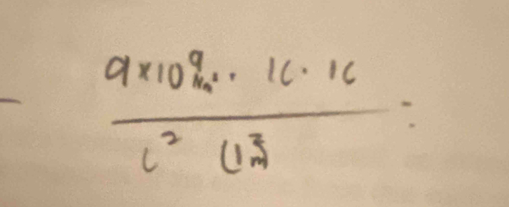 frac a* 10^9a· c· 16c^2(1^3)=