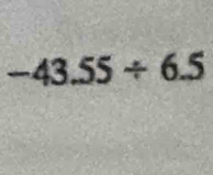 -43.55/ 6.5