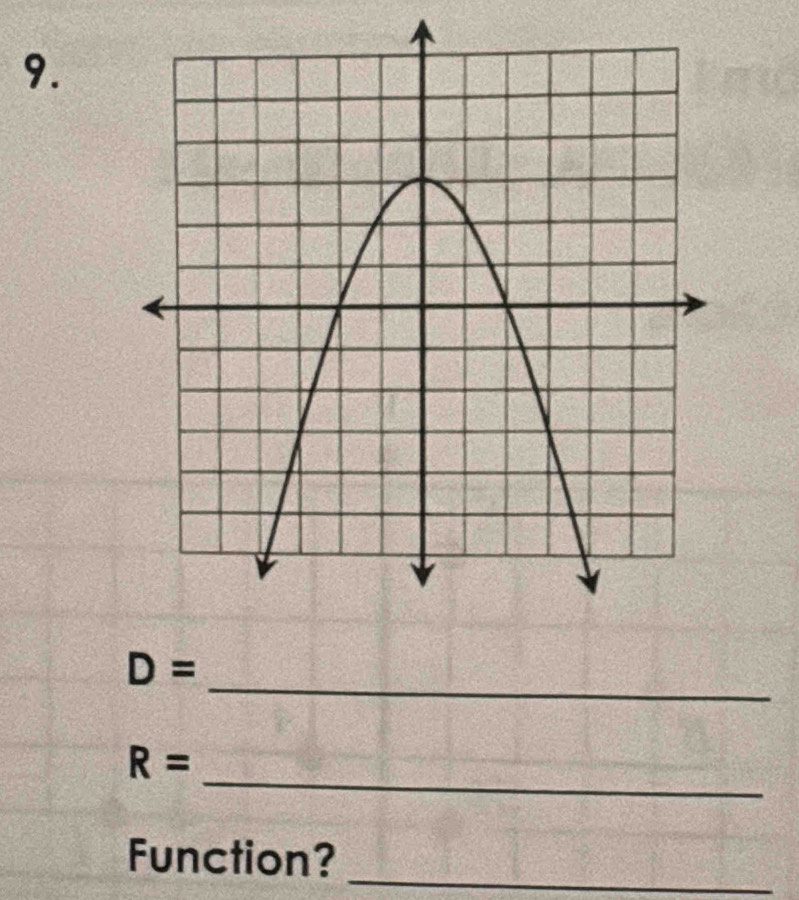 D= _ 
_
R=
_ 
Function?