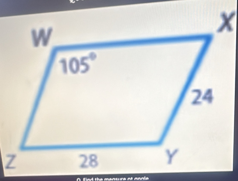 Find the measure at anale