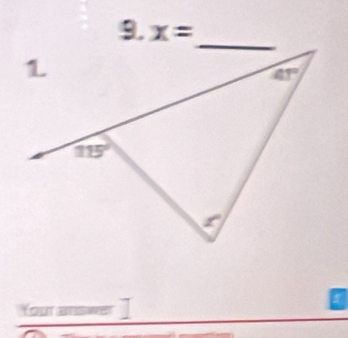 x=
Yout ats 1