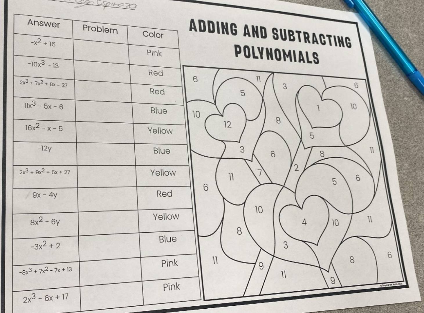 DING AND SUBTRACTING