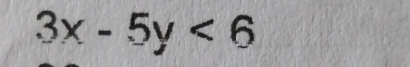 3x-5y<6</tex>