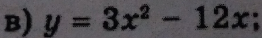 y=3x^2-12x