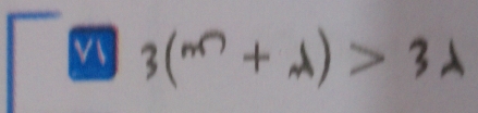 3(m+lambda )>3lambda